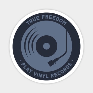 Play Vinyl Records Magnet